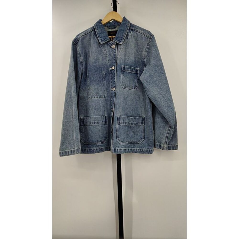 Quince Light Blue Denim Jacket